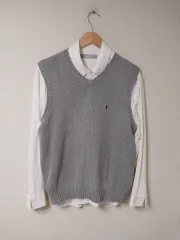 POLO RALPH LAUREN ニットベスト 90 95 傷なしで綺麗です