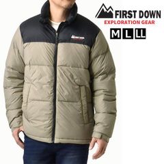 FIRST DOWN EX ダウンジャケット 《34ベージュ》新品 未使用 