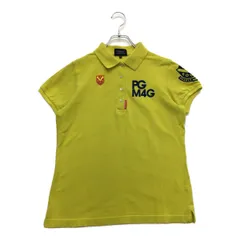 中古 レディース パーリーゲイツ PEARLY GATES 半袖ポロシャツ 0(S) 黄 イエロー