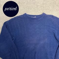 袖ケーブル編み◇LONGHOUSE◇カナダ製カウチンセーターML位 SJ668 