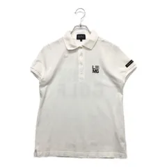 中古 レディース パーリーゲイツ PEARLY GATES 半袖ポロシャツ 1(M) 白 ホワイト