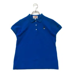 中古 レディース マスターバニーエディション MASTER BUNNY EDITION 半袖ポロシャツ 1(M) 青 ブルー