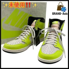 【未使用】ナイキ NIKE スニーカー エアジョーダン 1 レトロ ハイ OG ボルト NIKE AIR JORDAN 1 RETRO HIGH OG 