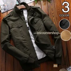 ミリタリージャケット M65 ジャケット メンズ フライトジャケット ブルゾン M-65 アウトドア 刺繍 アウター 秋冬