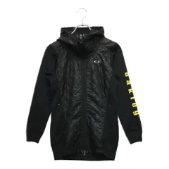 中古 レディース オークリー OAKLEY フルジップアウター S 黒 ブラック 中綿