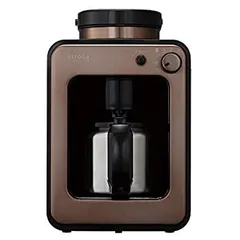 【中古】「非常に良い」SIROCA 全自動コーヒーメーカー 「siroca crossline」（4杯分） SC-A131CB カッパーブラウン