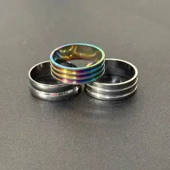 指輪 メンズ  まとめ売り 3個 アソート 海外輸入 アクセサリー 19号