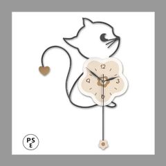 Ethnic Clock Makers 壁掛け時計 花柄 北欧ヴィンテージ - メルカリ