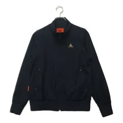 中古 レディース ルコックスポルティフ le coq sportif ブルゾン M 紺 ネイビー 2WAY メッシュ裏地 袖着脱可