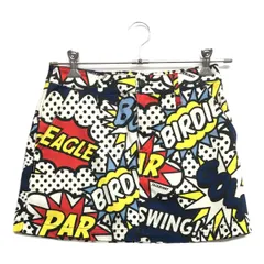 中古 レディース ジャックバニー Jack Bunny!! スカート 1(M) 白×カラフル 一体型インナーパンツ付き