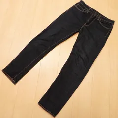 )124★ 濃紺 ★ ポーランド製 Levi’s リーバイス 522 スリムテーパード ストレッチ ジーンズ デニムパンツ w31 古着