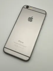 バッテリー容量89％  iPhone6 64GB スペースグレイ 黒  au