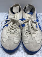 Onitsuka Tiger スニーカー ホワイト ネイビー - メルカリ