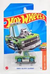 MATTEL HW HOT TRUCKS 1/10 HOTWHEELS TOON'D '83 CHEVY SILVERADO グリーン 93/250