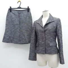 UNTITLED / アンタイトル ◆セットアップ/ジャケット/スカート/グレー/サイズ2 J1153-42114JJ 【レディース/ガールズ/LADY/女性/婦人】 レディースファッション【中古】 