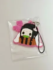 鬼滅の刃 禰豆子 ラバー ストラップ キーホルダー 未開封 新品 グッズ