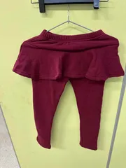 キッズ女の子 裏起毛レギンス スカート一体型 秋冬用 ko1