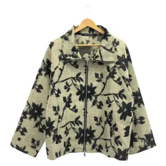 【中古】NO ID BLACK スタンドカラーゴブランBIG-BLZ ジャケット 453006-550B ベージュ ノーアイディー[10]のサムネイル