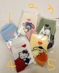 サンリオ キャラクター 靴下 5足 新品