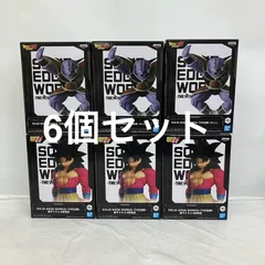 未開封 DRAGON BALL GT ドラゴンボール GT SOLID EDGE WORKS THE出陣 超サイヤ人4 孫悟空 ギニュー BANPRESTO フィギュア 6個セット LF1436 f111