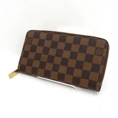 LOUIS VUITTON / ルイヴィトン ◆ジッピーウォレット ラウンドファスナー長財布 ダミエ N60015 N41661 【財布/サイフ/ウォレット/wallet/コイン】 ブランド【中古】 