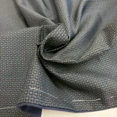 男性着物 本場大島紬 泥藍染 亀甲絣 正絹 着物 MK-3122