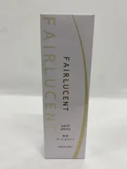 F2457 MENARD メナード フェアルーセント 薬用パック ホワイトB〈美白パック〉110g