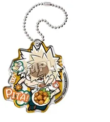 爆豪 勝己 ぴた!でふぉめ 僕のヒーローアカデミア いただきます!アクリルキーホルダー 爆豪勝己 グッズ キーホルダー ヒロアカ