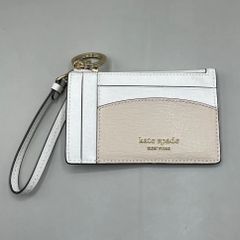 kate spade フラグメントケース ホワイト/ベージュ - メルカリ