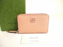グッチ GUCCI GG マーモント レザー 小銭入れ コインパース コインケース メンズ レディース 【新品同様】