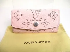 ルイヴィトン LOUIS VUITTON マヒナ シルバー金具 ミュルティクレ 4 4連キーケース　【新品同様】
