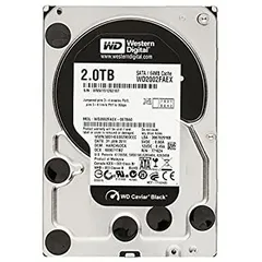 【中古】「非常に良い」Western Digital Caviar Black 2 TB SATA III 7200 RPM 64 MB Cache Bulk/OEM Internal Desktop Hard Drive - WD2002FAEX [並行輸入