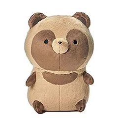 [중고] [매우 좋은] 너구리와 여우 너구리 단품 봉제 인형 M