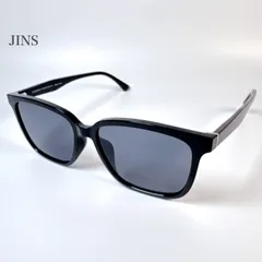 ジンズ JINS URF 25S 031 SUN GLASSES ESSENCE サングラス シャイニーブラック フレーム ブルー レンズ メンズ レディース ベーシック アイウェア 紫外線対策 送料無料 匿名配送