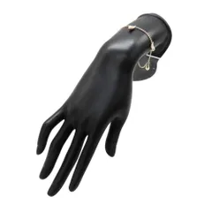 【中古】TIFFANY & Co. ティファニー ティアドロップ 5P ブレスレット チェーン 925 約5.82g 約18cm エルサペレッティ レディース 上品 存在感 A2505544 【無料ギフトラッピング承ります】