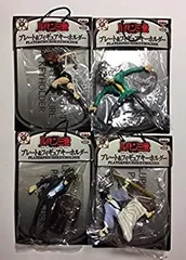 【中古】（非常に良い）ルパン三世 プレート＆フィギュアキーホルダー 全4種 バンプレスト