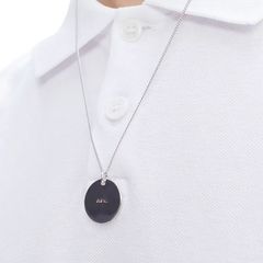 【新品】A.P.C. Eloi LOGO ネックレス　シルバー