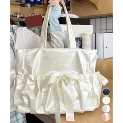 大人可愛い リボントートバッグIRONE