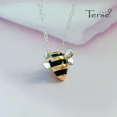 ミツバチ ネックレス イエロー ブラック かわいい バレンタイン プレゼント レディース 蜜蜂 昆虫 ペンダント 春 ゴールド アクセサリー ギフト 彼女へ ホワイトデー 冬 大人 キュート 遊び心 動物 モチーフ 送料無料 即購入OK 最短当日〜翌日発送