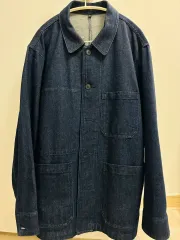 無印良品 デニムジャケット XL メンズ 出品 実際に着用 1回