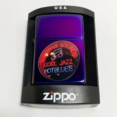 ZIPPO  ジッポー ライター JAZZIN’BLUES Neons ネオン 20614