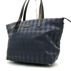 MACKINTOSH PHILOSOPHY トートバッグ チェック A4可 肩掛け 紺