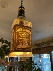 ジャックダニエル空瓶　エンクロージャー　8cm SP用 200ml(2本入り) ブラック ダニエル ジャック スピーカー・ウーファー
