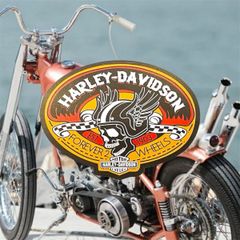 ハーレー ステッカー chopper cheetah BATES ヴィンテージ チョッパー