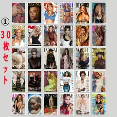 2種類　ビヨンセ　Beyonce　ステッカー 30個セット シール ミニポスター  洋楽  ポップス  海外セレブ  海外 アーティストファッション グッズ