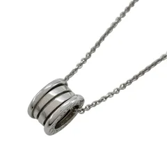 ブルガリ BVLGARI ビーゼロワンネックレス ホワイトゴールド 750 ジュエリー
