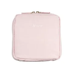 化粧ポーチ 柄無しメイクポーチ（プレーン） ライトピンク 小物入れ 自立 立てて収納 便利 トラベル 旅行 可愛い コンパクト バッグインバッグ 機能的 マチあり コスメポーチ トラベルポーチ [AA0203]