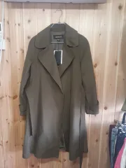 GEORGES RECH ジョルジュ・レッシュ カーキ色 ウールコート 66サイズ 新品