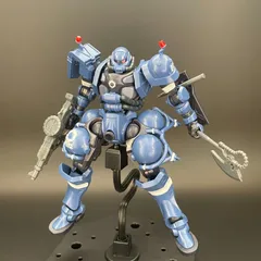 ガンプラ【中古品】 HG 1/144 軍警ザク バンダイ ガンダム 完成品 組立済み Gunpla/高达模型/鋼彈模型/건프라 1806