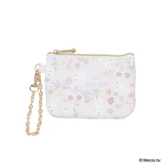 【メール便】ミッフィー 定期入れ MIFFY Floral pattern コイン＆パスケース ピンク ディックブルーナ エフエービージャパン ICカードケース 小銭入れ 絵本キャラクター グッズ 
